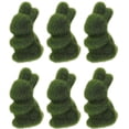 thumbnail image 1 of 6 Pcs Easter Simulation Animal Toy Rabbit Doll Model Home Party Decoration, 1 of 3