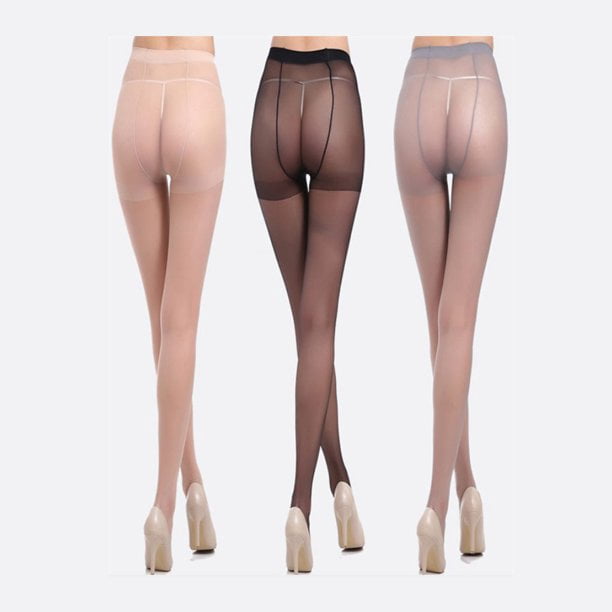 Zaldita Women's Sheer Tights Ultra Thin High Elasticity Pantyhose Thigh  High Stockings Leggings Grey Large at  Women's Clothing store