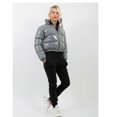 thumbnail image 1 of Autumn and Winter Leather Cotton Coat Solid Color Mirror Zipper Coat Large Size Multi Color, 1 of 5