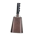 thumbnail image 3 of Cowbell Musical Instruments Hand Percussion Noisemaker Cow Bell Concert Football brown, 3 of 9