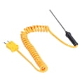 thumbnail image 4 of Sonda de acero inoxidable termopar tipo K termómetro de mano Sensor de sonda línea de detección de temperatura cable WRN-02B ANGGREK Otros, 4 of 8