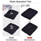 thumbnail image 5 of Muñequeras Muñequeras, 6 Pares Muñequera Absorbente Muñequera Deportiva De Algodón Muñequera De Esponja para Uomini Donne Bádminton Tenis Fútbol Baloncesto Correr Gimnasio Fitness 8 * 8 Cm Negro, 5 of 5