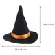 thumbnail image 2 of 10 piezas mini sombreros de bruja para decoración de Halloween, 2 of 3
