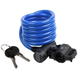 M-Wave Silicone Spiral Bike Cable Lock – 3ft Long, 12mm Thick, 10,000 Combo Choices, Scratch-Resistant In Multiple Colors 4 thumbnail image