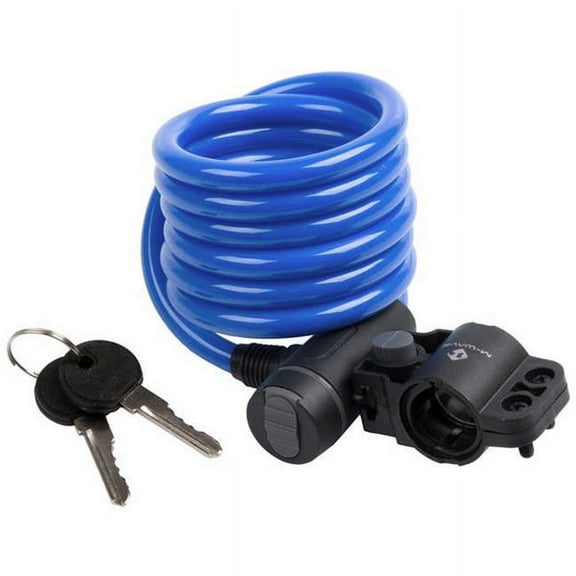 M-Wave S 10.18 Spiral Cable Lock in Blue