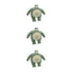 thumbnail image 2 of Vogacara Almohada de oso de peluche, cabezas pequeñas rellenas, cuerpo de músculo grande, juguete de mapache, almohadas de abrazo de elefante Type1 NO1, 2 of 6