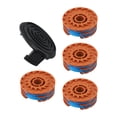 thumbnail image 1 of Mosiee For Worx Wg100E For Mcgregor Met4530 Met6032 Cap Cover Spool & Line Replacement Tool Adapter Fitting Grass Trimmers, 1 of 9