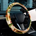 thumbnail image 6 of Cactus 14.5 Inch Printing PVC Leather Car Wheel Cover Auto Accessories Steering Wheel Cover, 6 of 6