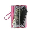 thumbnail image 4 of MUNDI Big Fat Womens RFID Blocking Wallet Clutch Organizer Removable Wristlet, 4 of 5