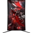 thumbnail image 3 of MSI G271CQP E2, Monitor Gaming de 27", 2560 x 1440 (QHD), VA, 170Hz, FreeSync Premium, HDMI, Displayport, Inclinable, Giratorio, Altura Ajustable, Pivotante, Negro, 3 of 5