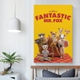 thumbnail image 5 of Fantastic Mr Fox Classic Movie Posters & Prints Poster Decorative Painting Canvas Wall Art Living Room Posters Bedroom Painting 24x36inch(60x90cm), 5 of 6
