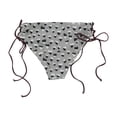 thumbnail image 2 of Tavik Womens Bebe Lace Up Sides Bikini Swim Bottom, Multicolor, Medium, 2 of 2