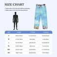 thumbnail image 2 of Cauagu Sea and Fish Mens Pajama Pants Sleep & Lounge Pants,PJ Bottoms with Pockets-Medium, 2 of 7