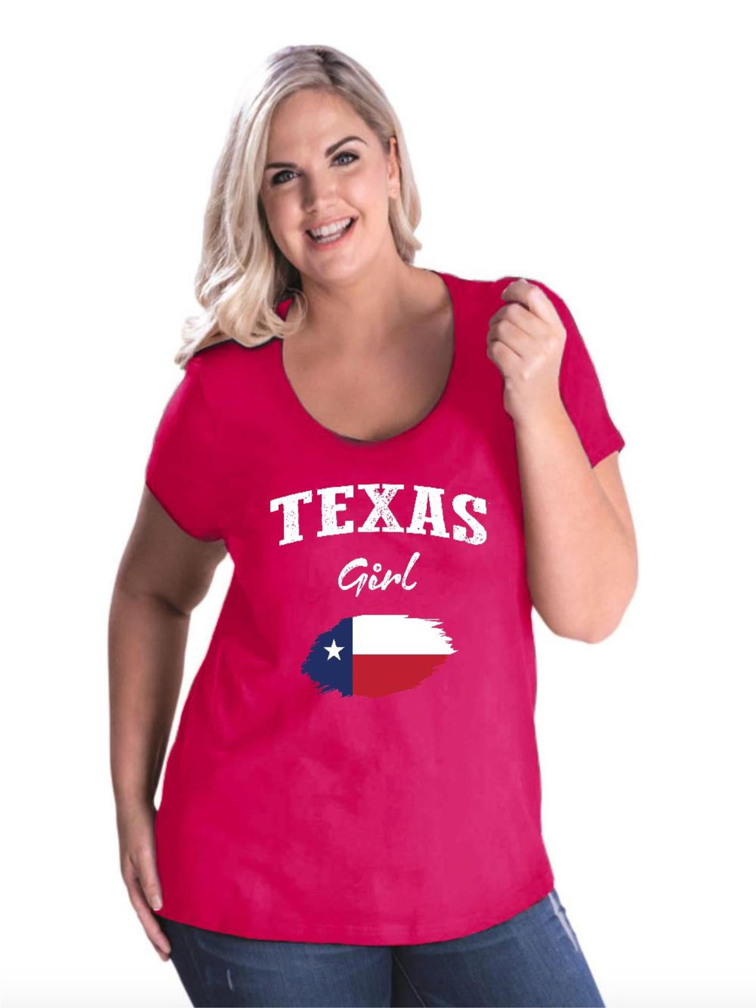 Normal is Boring - Womens and Womens Plus Size Texas Flag Texan Girl ...