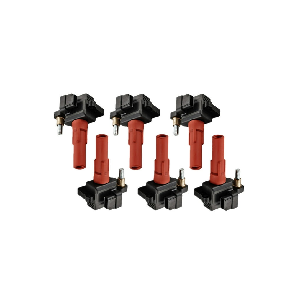 Set of 6 Ignition Coil Compatible with 20102012 Subaru Outback 3.6L H6