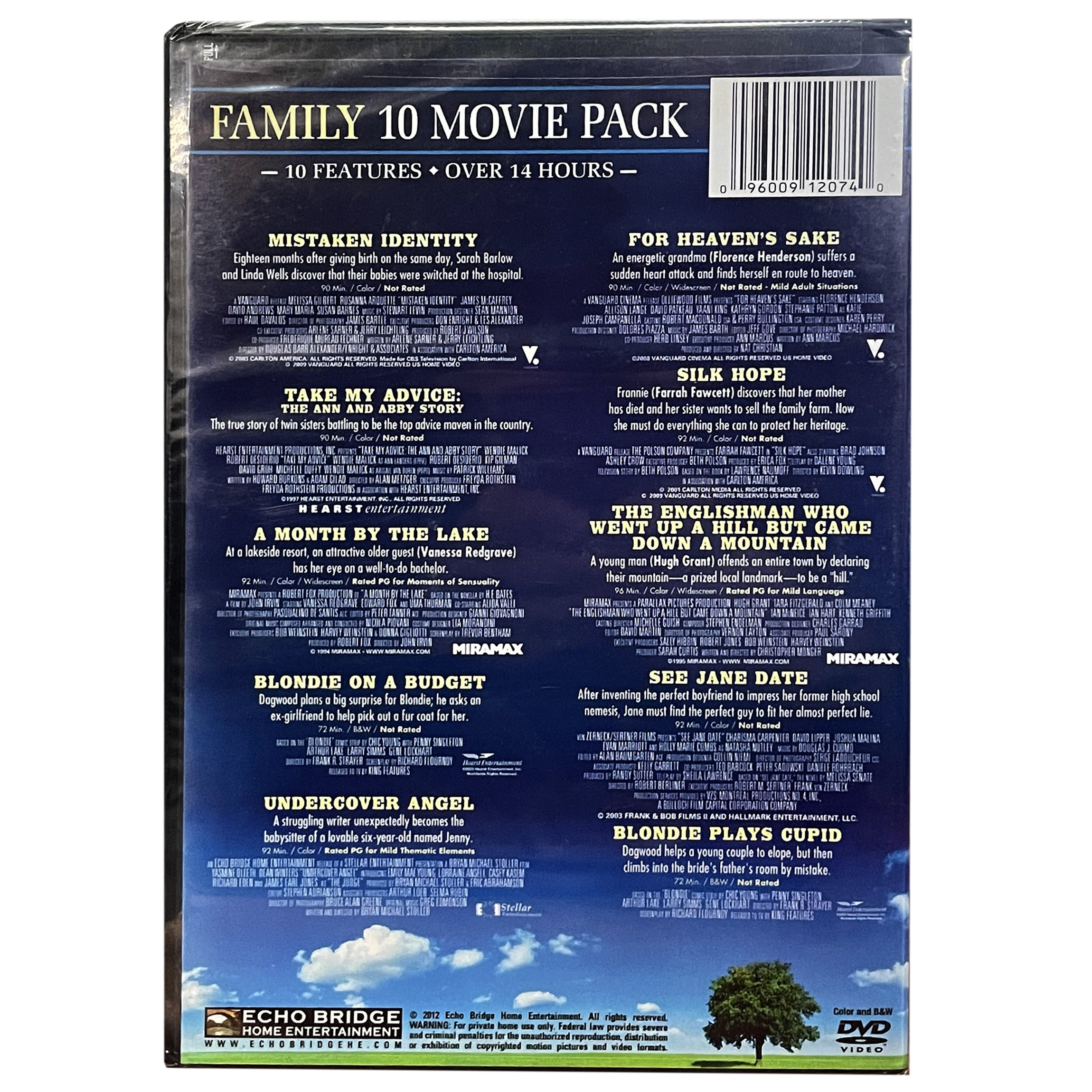(未使用･未開封品)10-MOVIE FAMILY PACK 10 Movie Family Pack DVD - Walmart.com