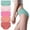 Candy Series, variant on Baywell Women's Cotton Underwear High Rise Full Briefs Breathable Ladies Regular Plus Size Panties 5 Pack 88-242LBS