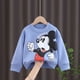 thumbnail image 4 of 1 2 3 4 Años De Edad Ropa De Niños Tops Sudaderas Primavera Otoño Los Mickey Minnie Niñas Jersey Suéter, 4 of 4