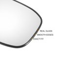 thumbnail image 4 of Unique Bargains 1 Pcs Repuesto de vidrio del espejo retrovisor derecho calefaccionado blanco con respaldo para Honda Accord 03-07, 4 of 6
