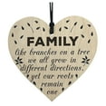 thumbnail image 1 of Xihbxyly Colgante Conmemorativo de Madera, Diseño En Forma de Corazón, Un Regalo de Agradecimiento Muy Considerado, Perfecto para Profesores y Despedidas, Estilo Rústico Shabby, Juego de 2 Piezas, Ta, 1 of 1