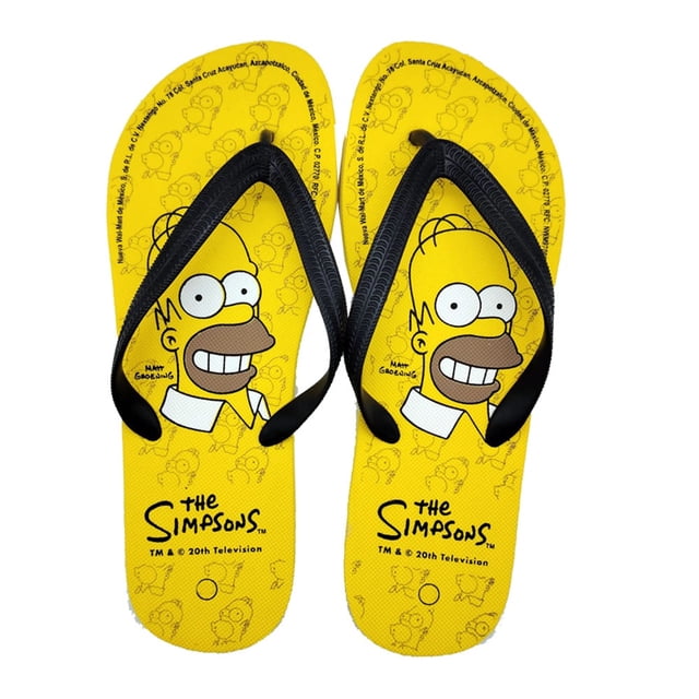 Sandalia Homero para Caballero, Serigrafia Amarillo Talla 25