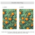 thumbnail image 4 of Yayeee Garden Flag 12" x 18" Double Sided Outdoor Yard Lawn Holiday Decorations, Orange Tree Pattern, 4 of 6
