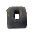 thumbnail image 3 of Almohada inflable para siesta jinwen Diseño hueco con funda lavable extraíble gris, 3 of 6