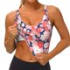 thumbnail image 3 of Balery Japanese Cherry Blossoms Sujetadores deportivos con espalda cruzada para mujer, acolchados, sin costuras, de alto impacto, ideales para yoga, gimnasio, entrenamiento y fitness.-XX-Large, 3 of 8