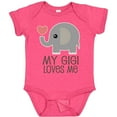 thumbnail image 3 of Inktastic My Gigi Loves Me Grandchild Boys or Girls Baby Bodysuit, 3 of 5
