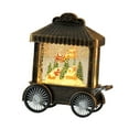 thumbnail image 3 of Elodie Boîte à Musique de Noël en Forme de Boule de Neige Pailletée pour Centre de Table Intérieur Cerf, 3 of 8