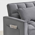 thumbnail image 5 of FFH Recliner Chair, Convertible Sofa Bed with Adjustable Backrest, Couch for Living Room, Bedroom, Dark Gray, 5 of 8