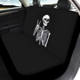 thumbnail image 3 of Pzuqiu Skeleton Car Seat Covers Full Set 4 Pack Breathable Easy to Install Car Seat Covers Front Seats Back Seats Fashion Soft Car Interior Accessories fit for Most Cars and Trucks, 3 of 7