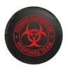 Universal SPARE TIRE COVER, ZOMBIE RED LOGO, SMALL