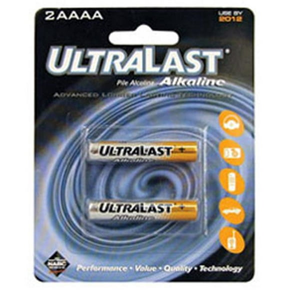 Ultralast UL2AAAA AAAA Batteries Alkaline, 2 Pièces