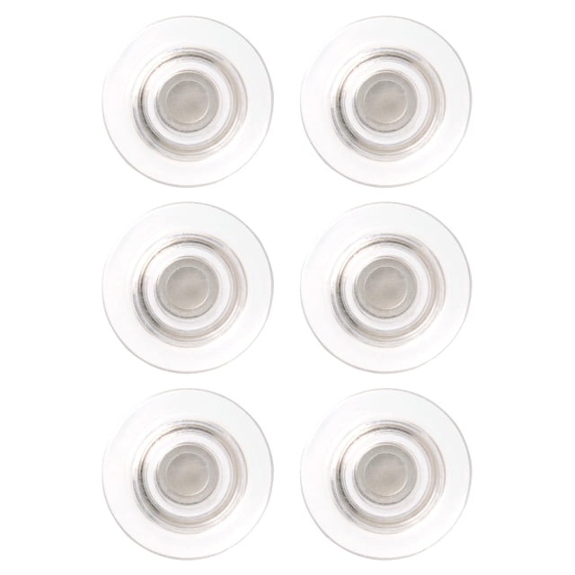 Pizarra blanca Magnet Quartet Strong Rare Earth para cristal, paquete de 6