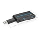 thumbnail image 2 of Methold 4 puertos USB HUB Splitter Ordenador portátil Portátil Plegable USB 3.0 Adaptador de alta velocidad 1-drag-4 Teléfono y Comunicación, 2 of 6
