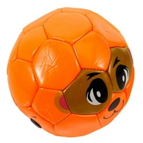 OULII Portable Orange Soccer for Kids and Adults, Outdoor & Indoor Sports Training and Practice