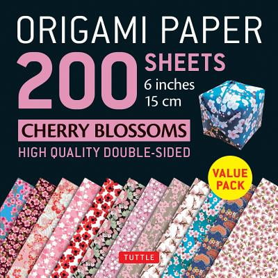 What Color Are Plum Blossoms Origami Paper 200 sheets Cherry Blossoms 6
