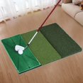 thumbnail image 1 of 1 de alfombrilla para ar línea auxiliar, conducción portátil, astillado, s de entrenamient la práctica en interiores y exteriores en trasero Con shamjiam Almohadilla de entrenamiento de golf, 1 of 9