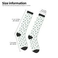 thumbnail image 2 of Daiia Sports Socks Hand Drawn Turtle Printed Novelty Crew Socks for Men Women Knee High Socks Cotton Socks Soft & Breathable Support Unisex Socks, 2 of 9