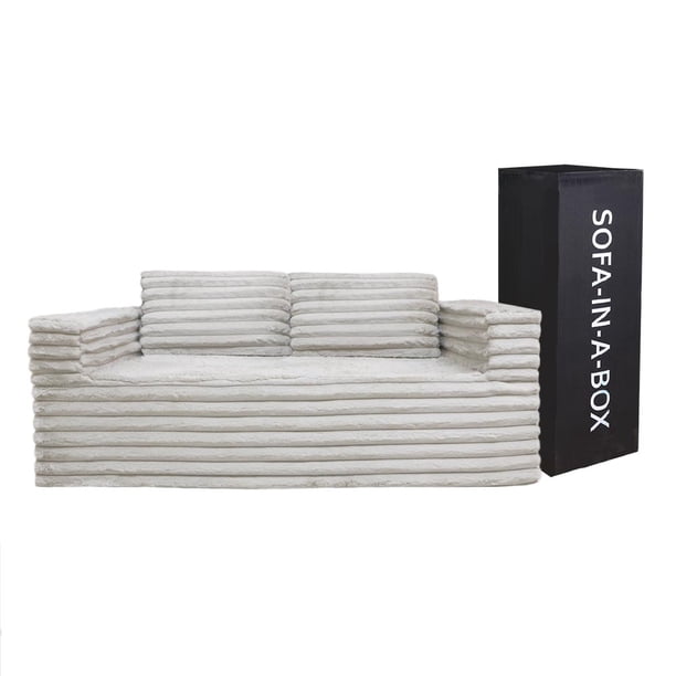 Sillón en caja Love Seat Dormimundo GRIS