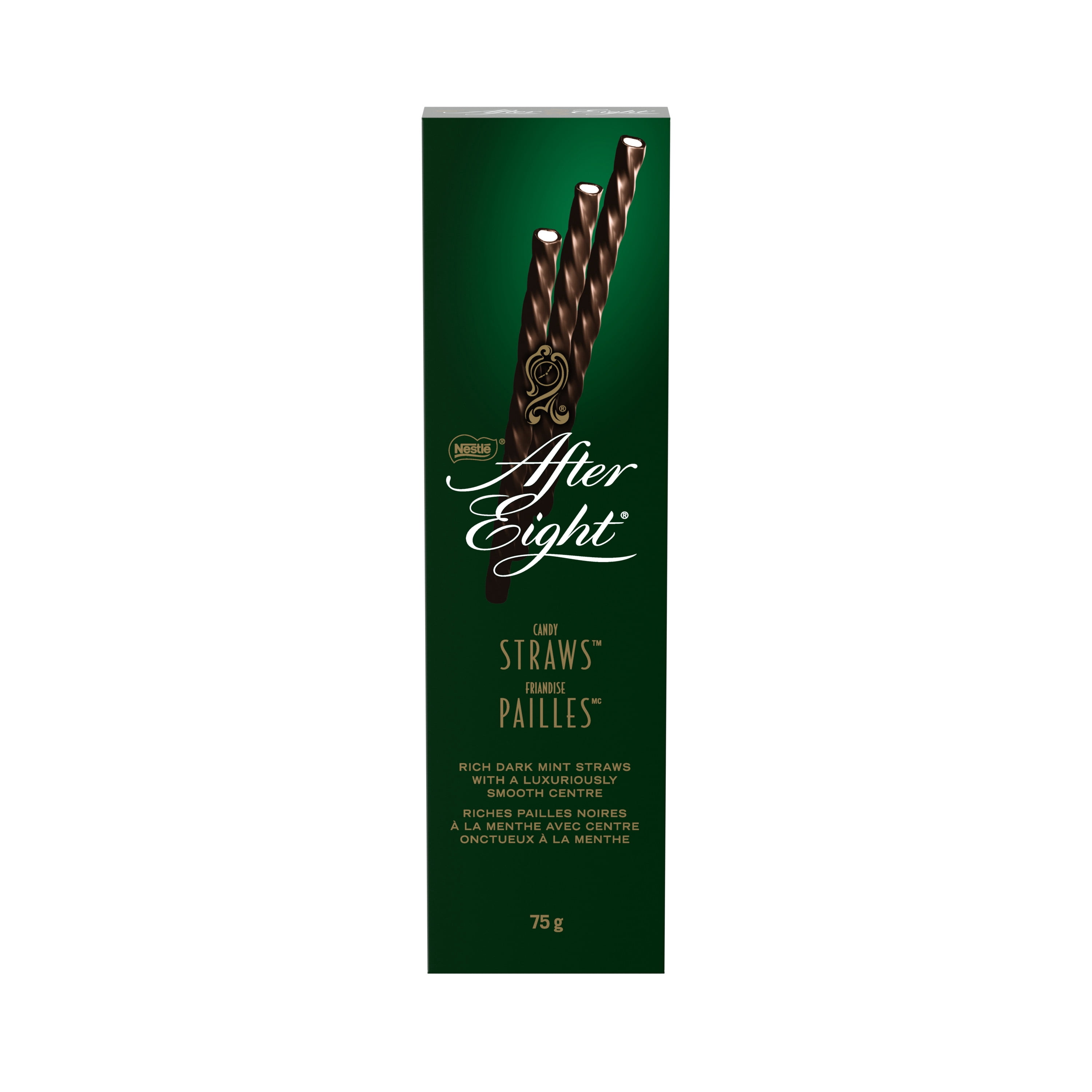 AFTER EIGHT Dark Mint Straws, Mint Fondant Enrobed in Dark Chocolatey ...
