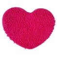 thumbnail image 1 of Kmbangi Floor Mat+Anti-Slip Solid Color Heart-Shaped Carpet Footcloth, 1 of 5