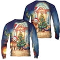 thumbnail image 3 of Merry Christmas Goldendoodle Santa Hat Xmas Tree Winter Holiday All Over Print 3D Sweatshirt Unisex Merch Doodle Dog Lover Gifts Idea - 01013, 3 of 6