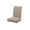 ?? Khaki_Hot#2721, variant on Jacquard Dining Chair Cover Thickened Polyester | Elastic Full Fit 40-50cm x 45-65cm | Dirtproof, Retractable, Washable, Velvet Feel | Gray, White, Navy, Red, Khaki