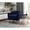 Blue, variant on Rust-colored Upholstery / For Cozy Living Rooms / 20.5" Seat Width Chair