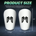 thumbnail image 6 of MediCaptain Mini Shin Guards for Soccer - 3.9" x 2.4", 6 of 8