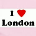 thumbnail image 2 of CafePress - I Love London Infant Bodysuit - Baby Light Bodysuit, Size Newborn - 24 Months, 2 of 4
