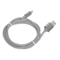 thumbnail image 3 of Cable de carga de cargador USB trenzado resistente de 1M Cable de cargador de sincronización de datos Cable SilverMicro USB, 3 of 5
