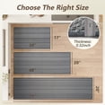 thumbnail image 2 of SIXHOME 17" x 30" Kitchen Rug and Mat Nonslip Stripes Indoor Floor Rug Gray, 2 of 7